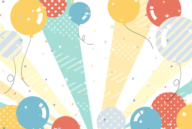 Balloon backgrounds for bargain sales, etc. Balloon backgrounds for bargain sales, etc. confetti clipart stock illustrations