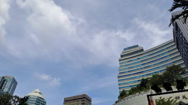 istock Blue Sky in the city 1486236272