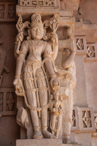 istock hindu god unique idol engraved art on temple wall from flat angle at morning 1486238468