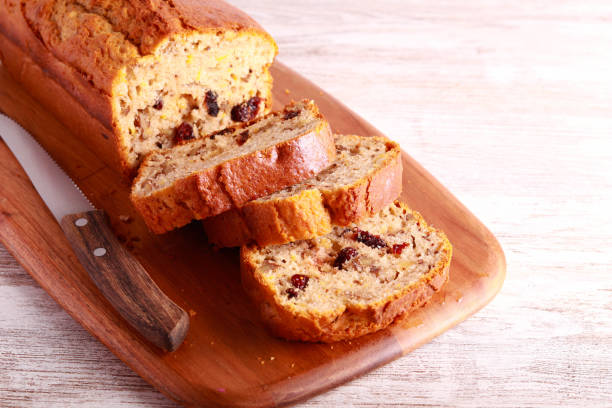 istock Cranberry and nut sweet bread, 1486239895