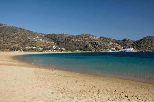 istock The Mylopotas Beach Ios Greece 1486241763