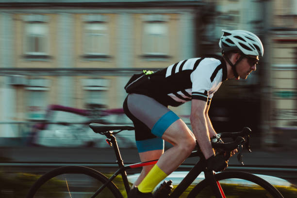 istock Cyclist in the big city 1486249265