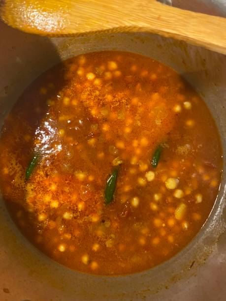 Cooking Channa daal desi style