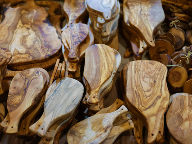 istock Olive wood products for sale 1486255047