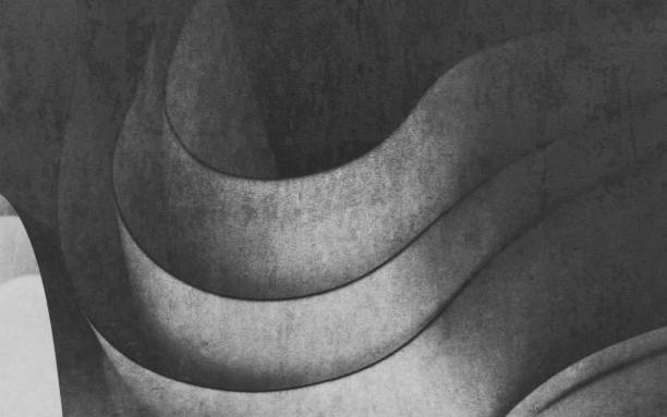 istock Grunge abstract background, wavy shapes 1486264656