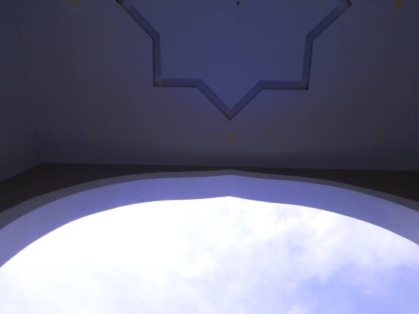 istock Design access to the Islamic Center Mosque, Indramayu City, West Java Province, Indonesia 1486267965