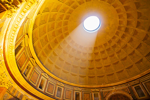 Temple Pantheon. Rome, Italy