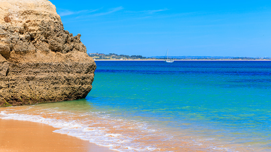 Beautiful algarve beach in Portugal