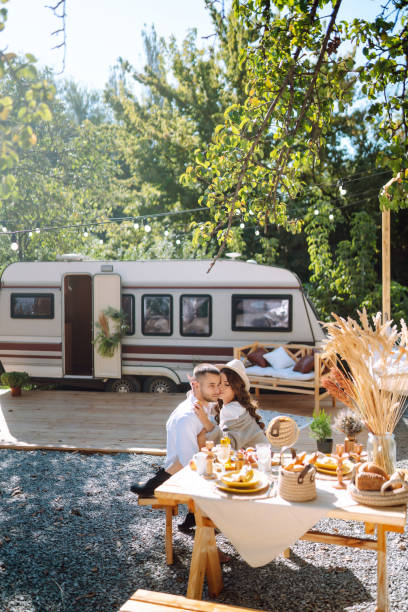 istock Wedding couple are resting 1486276290