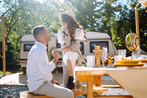 istock Wedding couple are resting 1486276325