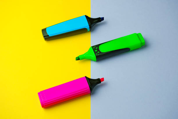 istock Pen and ink, office tool, colorfull background 1486279351
