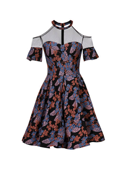 istock Summer  floral dress on a white background. Studio shot 1486286502