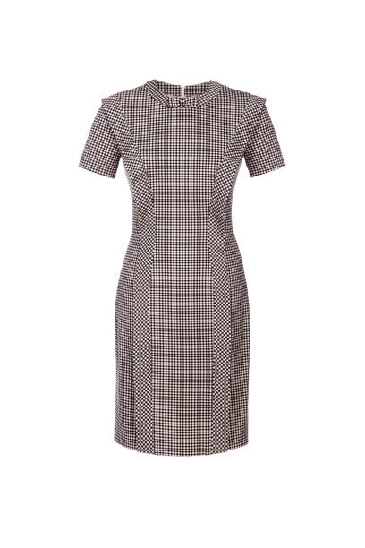 istock Little  grey classic woolen dress  isolated on white 1486286517