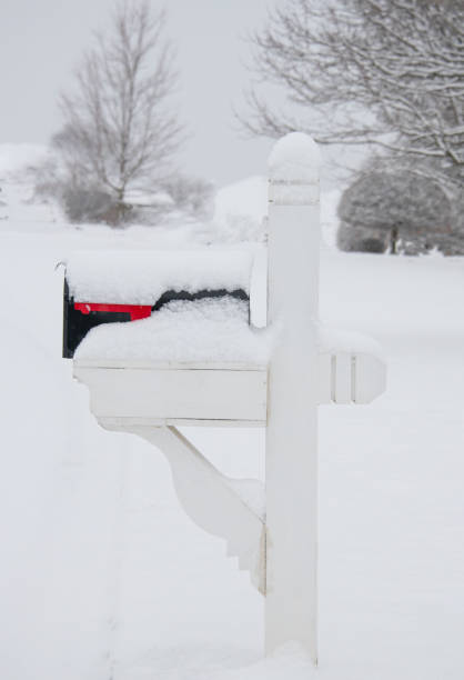 istock Rural Mailbox in the snow-Howard County, Indiana 1486294148