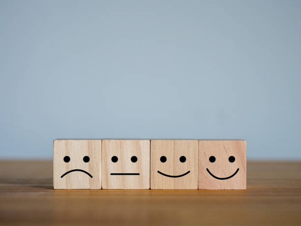 istock wooden cube with emotions icons 1486301128