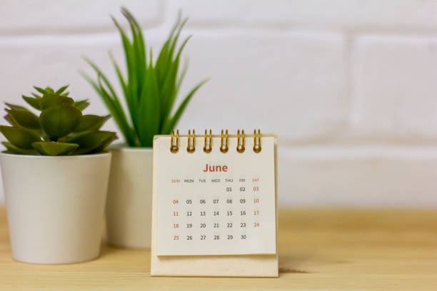 istock June 2023 desktop calendar for planning and managing every date. 1486306229