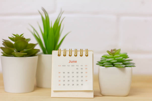 istock Calendar for June 2023 to plan your time. 1486307464