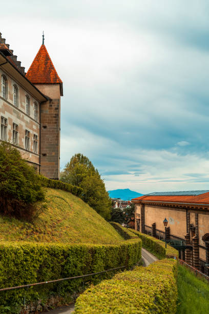 View of Lausanne city, Switzerland