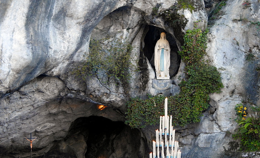 Grotto of the Virgin of Lourdes - France