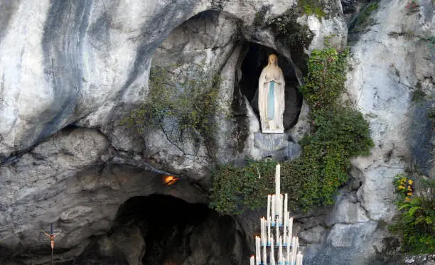 Photo of Grotto of the Virgin of Lourdes, France