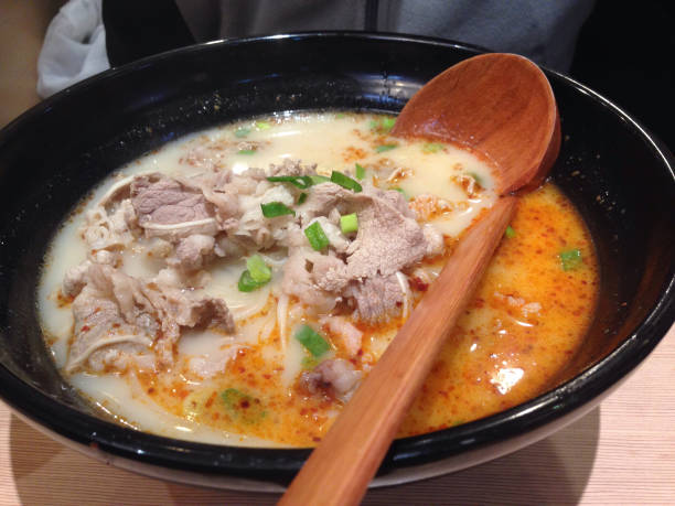 istock Ramen Soup bowl with pork 1486323952