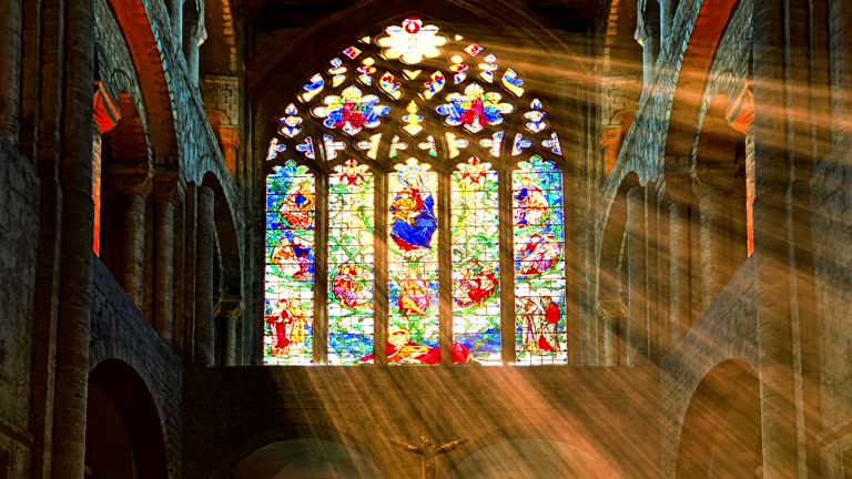 Stained Glass Light Rays