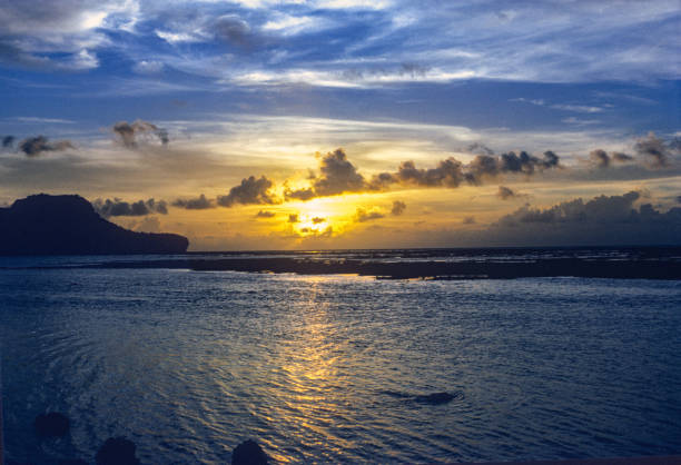 Guam - Tumon Bay - Sunset - 1972