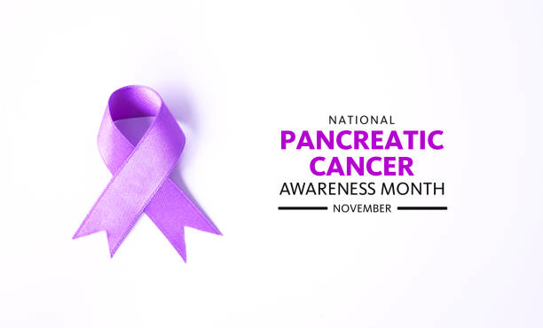 Pancreatic Cancer Awareness Month stock photo