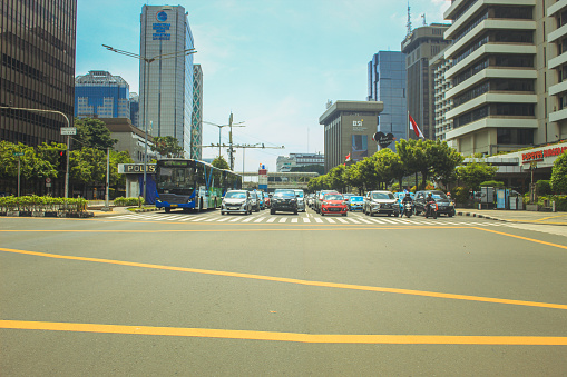 They are waiting for the traffic light