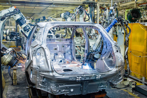 istock car being built at a car factory 1486367989