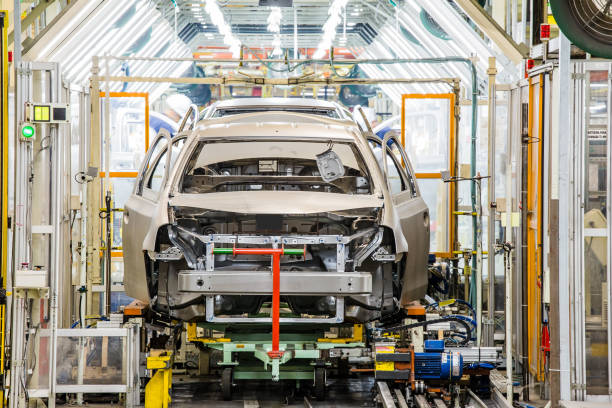 istock car being built at a car factory 1486368007