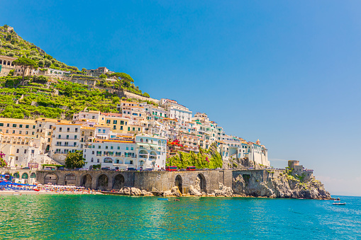 Amalfi coast. Italy.