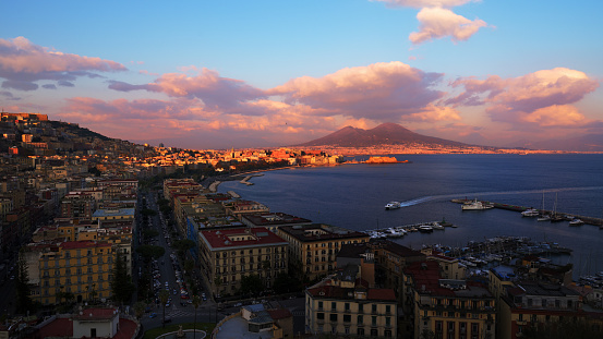 Sunset in Naples