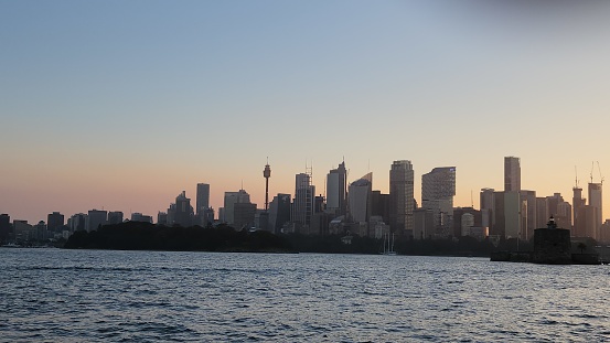 Sydney Australia skyline from Sydney Harbour