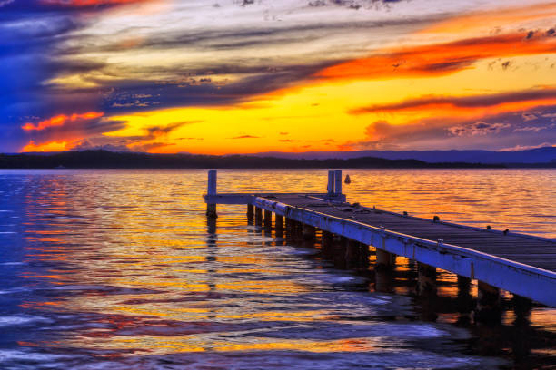 Sunset Boat Ramp 340+ Boat Ramp Sunset Stock Photos, Pictures & Royalty-Free Images - iStock