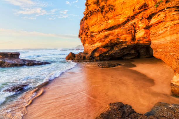 istock Sea Caves beach entrance rock 1486391629