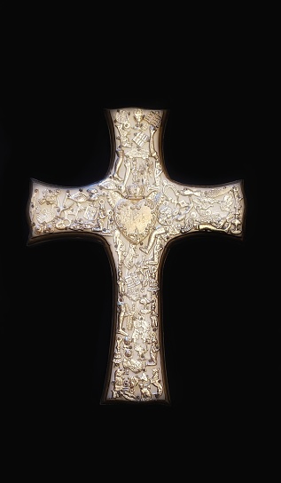 A handcrafted cross from Mexico