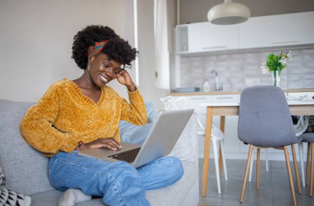 istock Woman working from home 1486413490