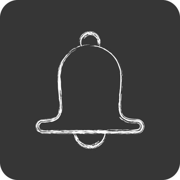 istock Icon Bell. related to Decoration symbol. chalk Style. simple design editable. simple illustration 1486422825