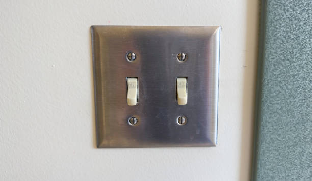 istock The light switch, turned on or off, is a simple but powerful symbol of control over light and darkness, illumination and obscurity, clarity and mystery 1486429896