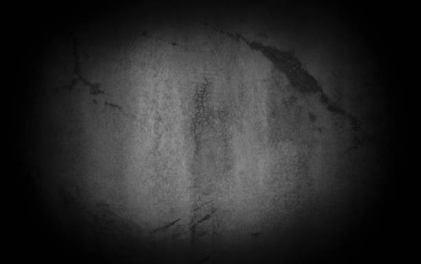 istock Old wall texture cement dark black gray  background abstract grey color design are light with white gradient background. 1486436167