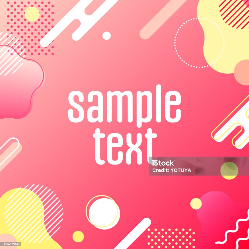 Pop Message Background Colorful And Pop Background Illustration Stock Illustration - Download ...