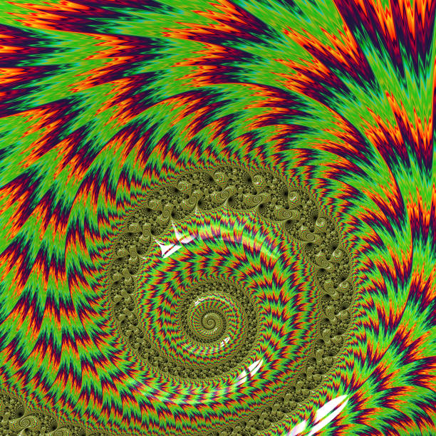 Vortex Abstract colorful background. Starburst dynamic wave. 3d rendering illustration  Background pattern for design.