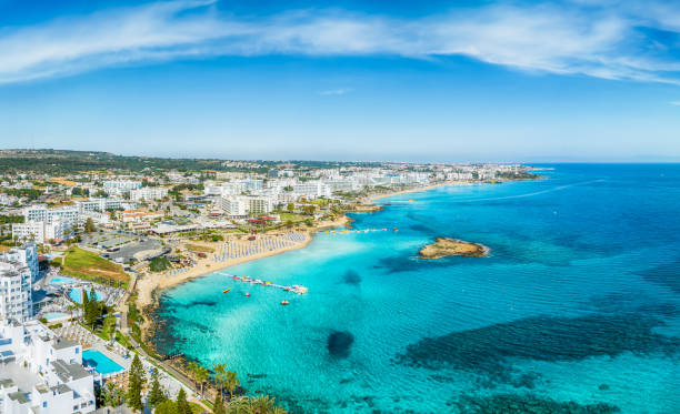 istock Landscape with Fig Tree Bay, Protaras, Cyprus 1486452058