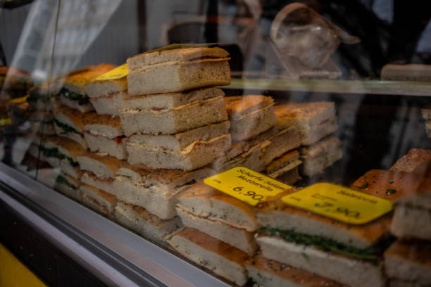 istock sandwiches are on showcase focus on foreground horizontal travel still 1486453330