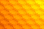 istock Abstract orange background - Geometric texture 1486482320