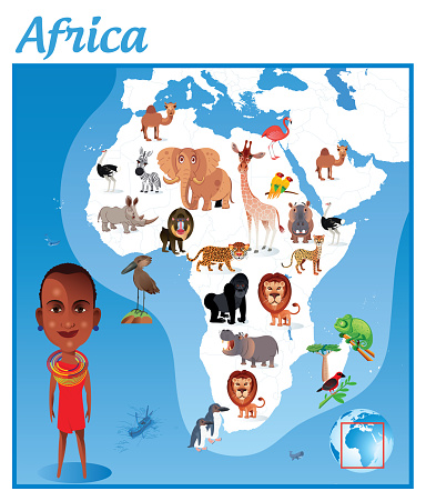 Vector Africa  Map http://legacy.lib.utexas.edu/maps/world_maps/world_physical_2015.pdf