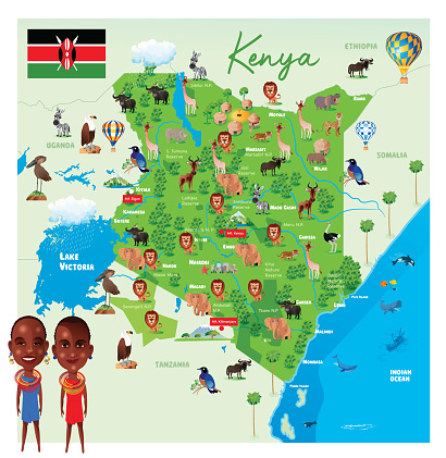 Kenya National Parks and Animals
https://maps.lib.utexas.edu/maps/world_maps/world_physical_2015.pdf https://maps.lib.utexas.edu/maps/africa/kenya_pol88.jpg