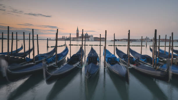 istock Venice with Golden in the foreground at sunrise 1486485443