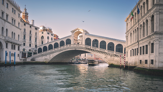 Grand Canal and Basilica Santa Maria della Salute in Venice